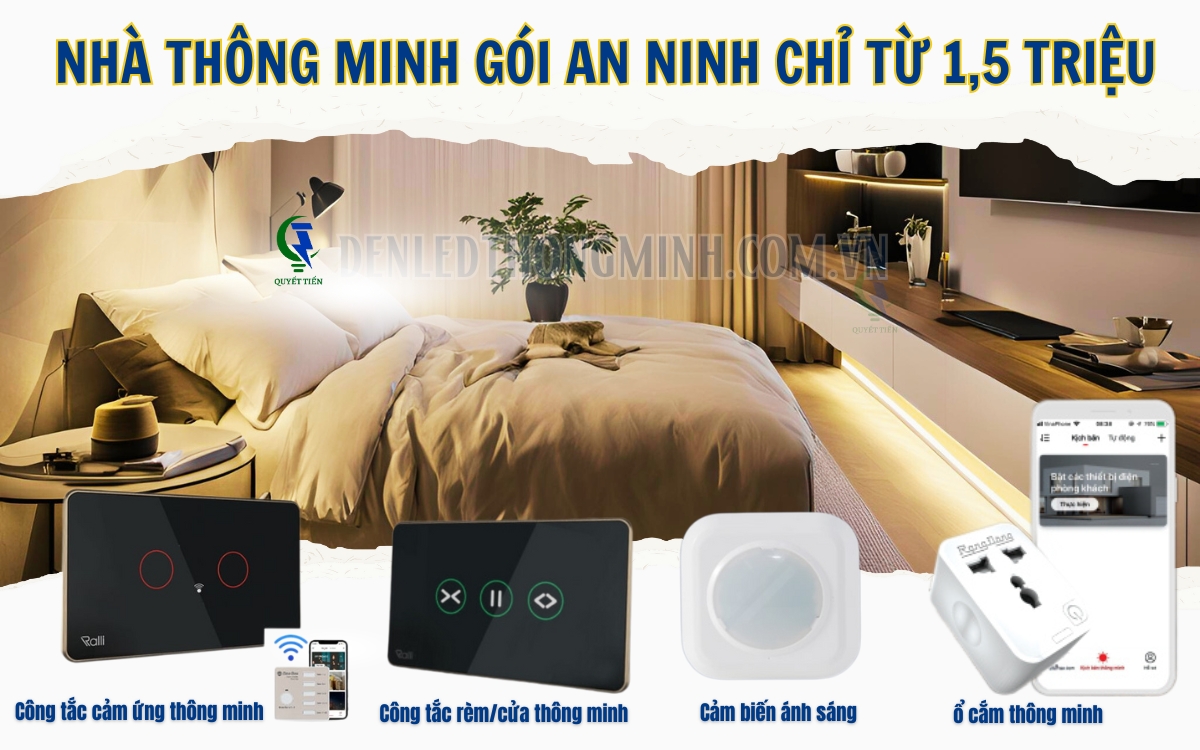 Gói nhà thông minh giải trí chỉ từ 1.5 triệu đồng