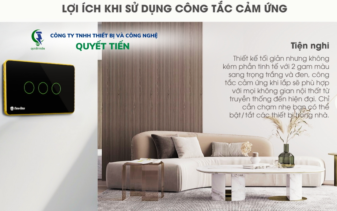 Ưu Điểm Của Việc Sử Dụng Công Tắc Cảm Ứng