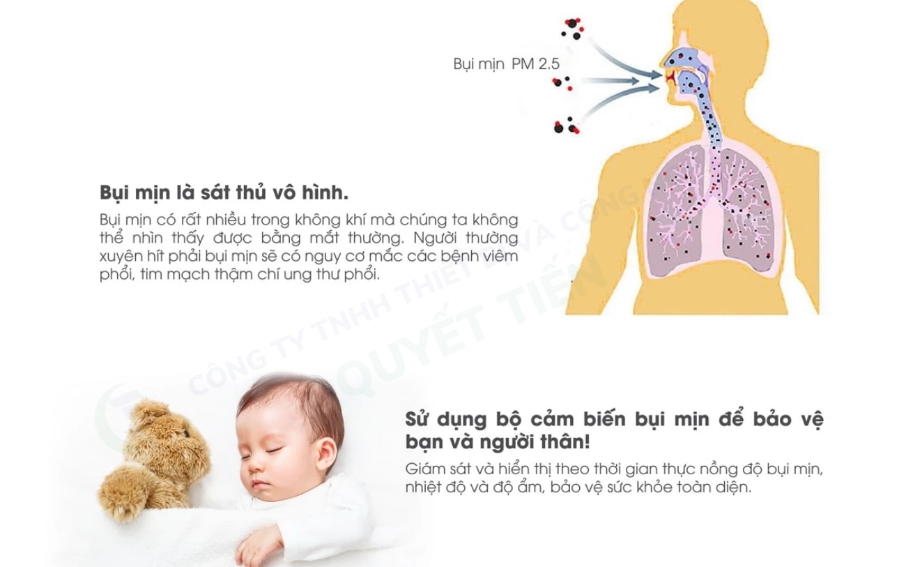 Bụi mịn PM2.5 - Mối nguy hiểm tiềm ẩn