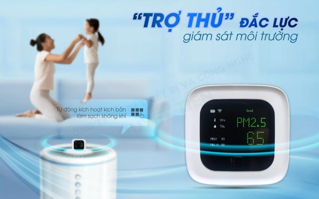 Cảm biến bụi mịn - Trợ thủ đắc lực giám sát môi trường